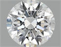 Lab Grown Diamond 1.10 Carats, Round with Ideal Cut, D Color, VVS2 Clarity and Certified by IGI