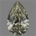 Natural Diamond 0.72 Carats, Pear with  Cut, K Color, SI2 Clarity and Certified by GIA
