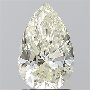 Foto Diamante Natural 1.50 quilates, De pera , Color K, claridad SI2 y certificado IGI de