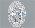 Natural Diamond 0.70 Carats, Oval with  Cut, E Color, VS1 Clarity and Certified by GIA