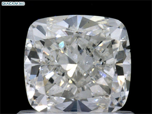 Foto Diamante Natural 1.01 quilates, Del cojín , Color H, claridad SI1 y certificado GIA de