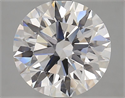 Lab Grown Diamond 2.70 Carats, Round with Ideal Cut, D Color, IF Clarity and Certified by IGI