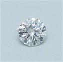 Diamante Natural 0.42 quilates, Redondo , Color F, claridad SI2 y certificado GIA