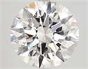 Natural Diamond 3.00 Carats, Round with Excellent Cut, G Color, VVS1 Clarity and Certified by GIA