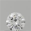 Natural Diamond 0.40 Carats, Round with Excellent Cut, F Color, VS1 Clarity and Certified by GIA