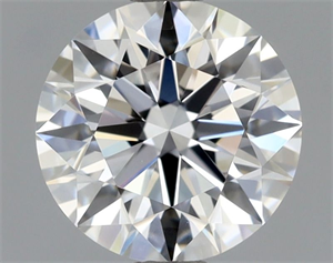 Picture of Natural Diamond 1.02 Carats, Round with Excellent Cut, D Color, VVS1 Clarity and Certified by GIA