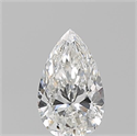 Natural Diamond 0.51 Carats, Pear with  Cut, F Color, VS1 Clarity and Certified by GIA