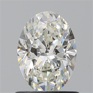 Picture of Natural Diamond 0.90 Carats, Oval with  Cut, I Color, VS2 Clarity and Certified by GIA