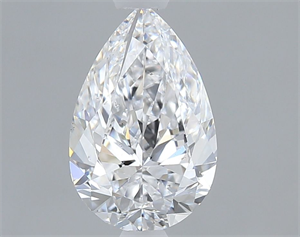 Picture of Natural Diamond 1.00 Carats, Pear with  Cut, D Color, SI1 Clarity and Certified by GIA