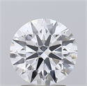 Del inventario de diamantes de laboratorio, 2.50 quilates, Redondo , Color E, claridad IF y certificado IGI