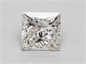 Natural Diamond 1.73 Carats, Princess with  Cut, K Color, I2 Clarity and Certified by GIA