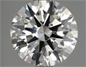Lab Grown Diamond 1.69 Carats, Round with Ideal Cut, E Color, VVS1 Clarity and Certified by IGI