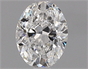 Diamante Natural 0.80 quilates, Ovalado , Color F, claridad VS1 y certificado GIA