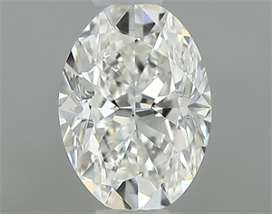 Picture of Natural Diamond 0.40 Carats, Oval with  Cut, H Color, VS1 Clarity and Certified by GIA