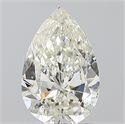 Natural Diamond 1.50 Carats, Pear with  Cut, K Color, SI2 Clarity and Certified by GIA