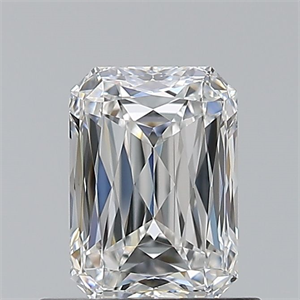 Picture of Natural Diamond 0.80 Carats, Radiant with  Cut, F Color, VVS2 Clarity and Certified by GIA