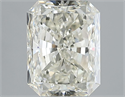 Natural Diamond 3.02 Carats, Radiant with  Cut, K Color, SI1 Clarity and Certified by IGI
