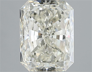 Picture of Natural Diamond 3.02 Carats, Radiant with  Cut, K Color, SI1 Clarity and Certified by IGI