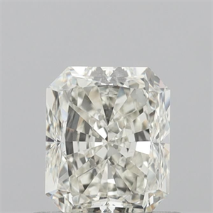 Picture of Natural Diamond 1.00 Carats, Radiant with  Cut, I Color, VS1 Clarity and Certified by IGI