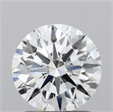 Lab Grown Diamond 1.45 Carats, Round with Ideal Cut, E Color, VVS2 Clarity and Certified by IGI