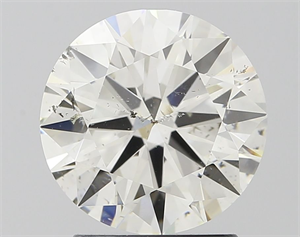 Foto Diamante Natural 2.00 quilates, Redondo , Color I, claridad SI2 y certificado GIA de