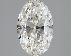 Picture of Natural Diamond 2.00 Carats, Oval with  Cut, F Color, VS2 Clarity and Certified by GIA