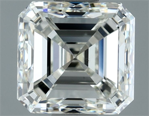 Picture of Natural Diamond 1.50 Carats, Asscher with  Cut, H Color, VS1 Clarity and Certified by IGI
