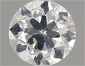 Natural Diamond 0.67 Carats, Round with Very Good Cut, E Color, SI2 Clarity and Certified by HRD