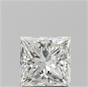 Natural Diamond 1.51 Carats, Princess with  Cut, I Color, VS2 Clarity and Certified by GIA