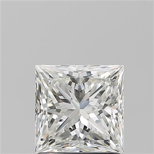 Picture of Natural Diamond 1.51 Carats, Princess with  Cut, I Color, VS2 Clarity and Certified by GIA