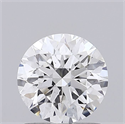Lab Grown Diamond 1.18 Carats, Round with Ideal Cut, E Color, VS2 Clarity and Certified by IGI