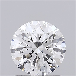 Picture of Lab Grown Diamond 1.18 Carats, Round with Ideal Cut, E Color, VS2 Clarity and Certified by IGI