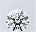 Lab Grown Diamond 2.03 Carats, Round with Ideal Cut, D Color, VVS1 Clarity and Certified by IGI