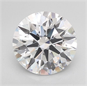 Del inventario de diamantes de laboratorio, 2.87 quilates, Redondo , Color D, claridad VVS2 y certificado GIA