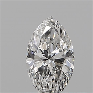 Picture of Natural Diamond 0.10 Carats, Marquise with  Cut, F Color, VS2 Clarity and Certified by IGI
