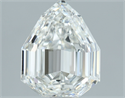 Diamante Natural 2.02 quilates, De pera , Color H, claridad VVS2 y certificado GIA