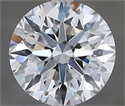 Diamante Natural 1.70 quilates, Redondo , Color F, claridad VS2 y certificado GIA