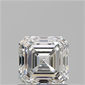 Natural Diamond 1.01 Carats, Asscher with  Cut, G Color, VS1 Clarity and Certified by GIA