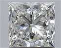 Natural Diamond 1.01 Carats, Princess with  Cut, H Color, VS1 Clarity and Certified by GIA