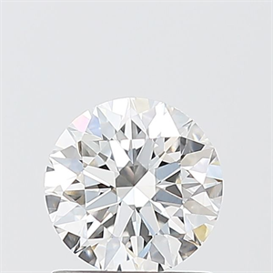 Picture of Lab Grown Diamond 1.03 Carats, Round with Ideal Cut, F Color, VVS2 Clarity and Certified by IGI