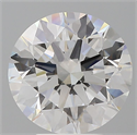 Lab Grown Diamond 4.59 Carats, Round with Ideal Cut, E Color, VS1 Clarity and Certified by IGI