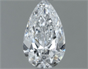 Diamante Natural 0.60 quilates, De pera , Color D, claridad VS1 y certificado GIA