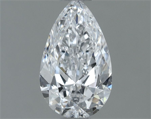 Foto Diamante Natural 0.60 quilates, De pera , Color D, claridad VS1 y certificado GIA de