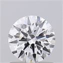 Lab Grown Diamond 0.81 Carats, Round with Ideal Cut, D Color, VVS1 Clarity and Certified by IGI