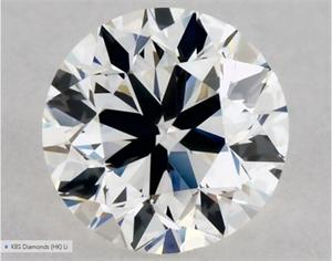 Foto Diamante Natural 0.50 quilates, Redondo , Color I, claridad VS1 y certificado GIA de