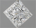 Natural Diamond 0.70 Carats, Princess with  Cut, G Color, VS1 Clarity and Certified by IGI