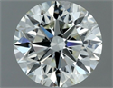 Diamante Natural 0.70 quilates, Redondo , Color I, claridad VVS2 y certificado IGI