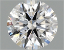Lab Grown Diamond 1.05 Carats, Round with Ideal Cut, E Color, VVS2 Clarity and Certified by IGI