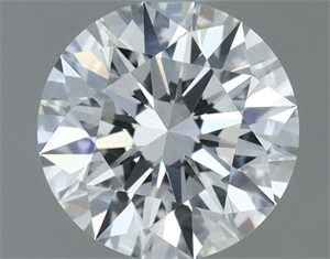 Foto Diamante Natural 0.50 quilates, Redondo , Color G, claridad VVS1 y certificado GIA de