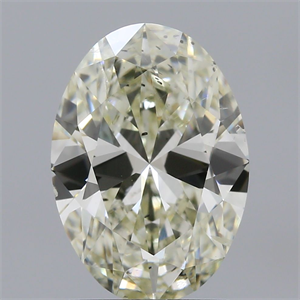 Foto Diamante Natural 1.55 quilates, Ovalado , Color J, claridad SI2 y certificado IGI de